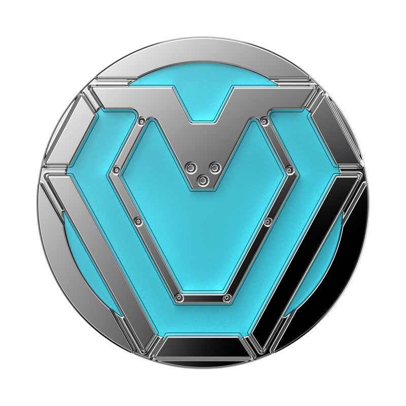 حامل هاتف PopSockets PopGrip مرخص | حامل جل للهاتف مع مسند، قابل للإزالة وإعادة الاستخدام والغسل، متوافق مع الأغطية البلاستيكية الصلبة الملساء، غطاء علوي سهل الإزالة للشحن اللاسلكي - مارفل آيرون هارت