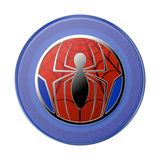 حامل PopSockets MagSafe PopGrip مرخص | حامل ومقبض مغناطيسي للهاتف، مغناطيس قوي، لأجهزة iPhone 15/14/13/12 وحافظات MagSafe، يتضمن حلقة محول للهواتف والحافظات غير المتوافقة مع MagSafe - زي بيتر باركر