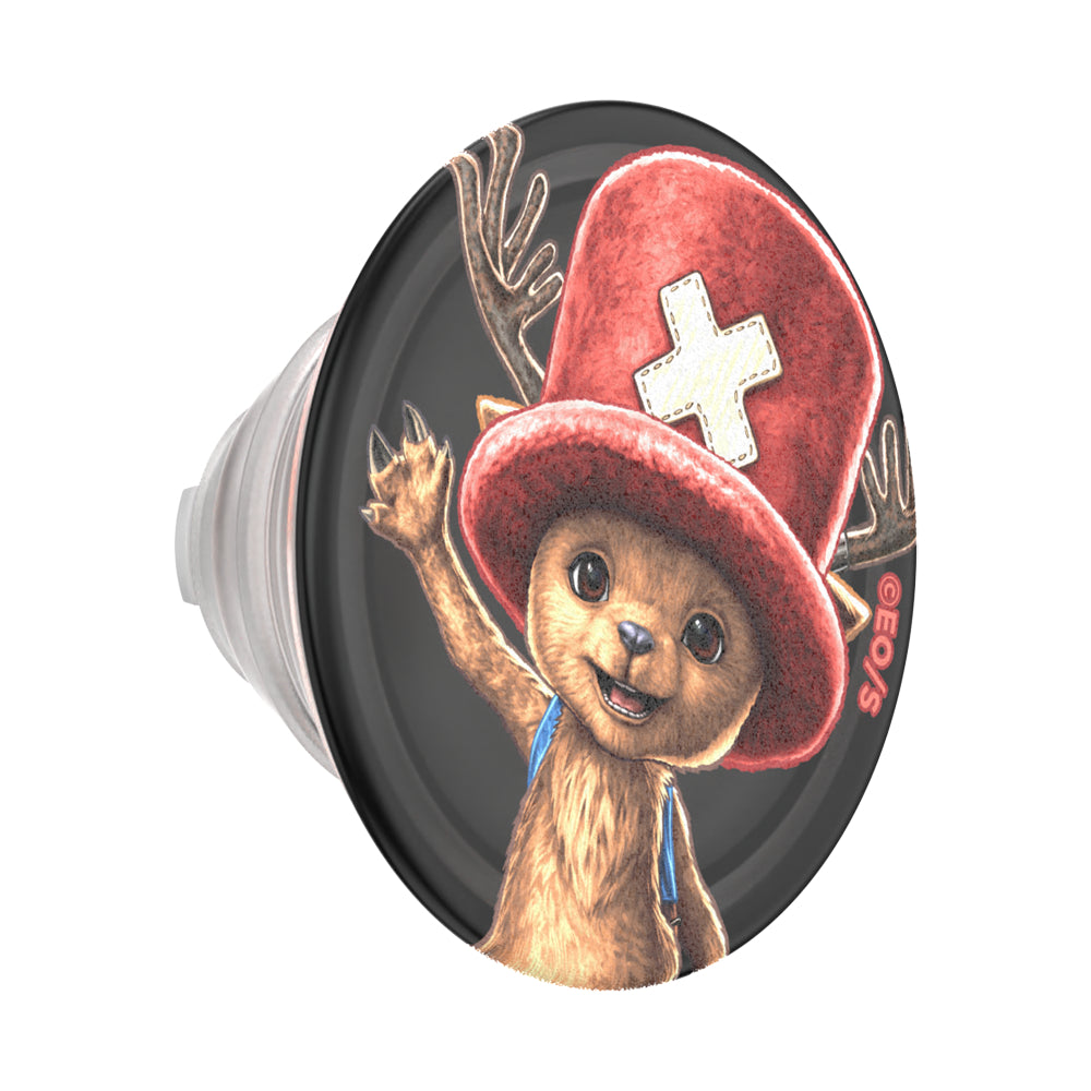 PopSockets MagSafe Licensed Grip & Stand| Magnetic Pop-up Phone Grip, Stable Stand, for iPhone 17/16/15/14/13/12, Included Adapter Ring for non-MagSafe Phones & Cases - One Piece Chopper