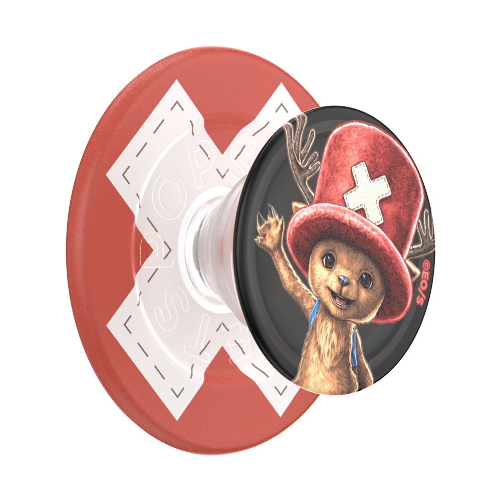 PopSockets MagSafe Licensed Grip & Stand| Magnetic Pop-up Phone Grip, Stable Stand, for iPhone 17/16/15/14/13/12, Included Adapter Ring for non-MagSafe Phones & Cases - One Piece Chopper