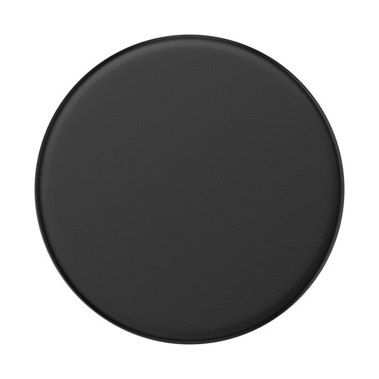 PopSockets PopGrip Standard| Gel Phone Grip & KickStand, Bemovable Beusable Washable, Works with  Smooth Hard Plastic Case, Easy Remove Top for Wireless Charging - Black
