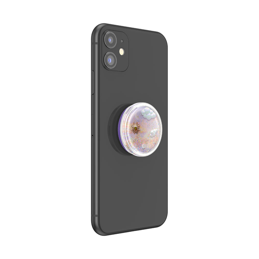 PopSockets PopGrip Premium| Gel Phone Grip &amp; KickStand, Demovable Deusable Washable, Works with  Smooth Hard Plastic Case, Easy Remove Top for Wireless Charging - Dreamy Whirl