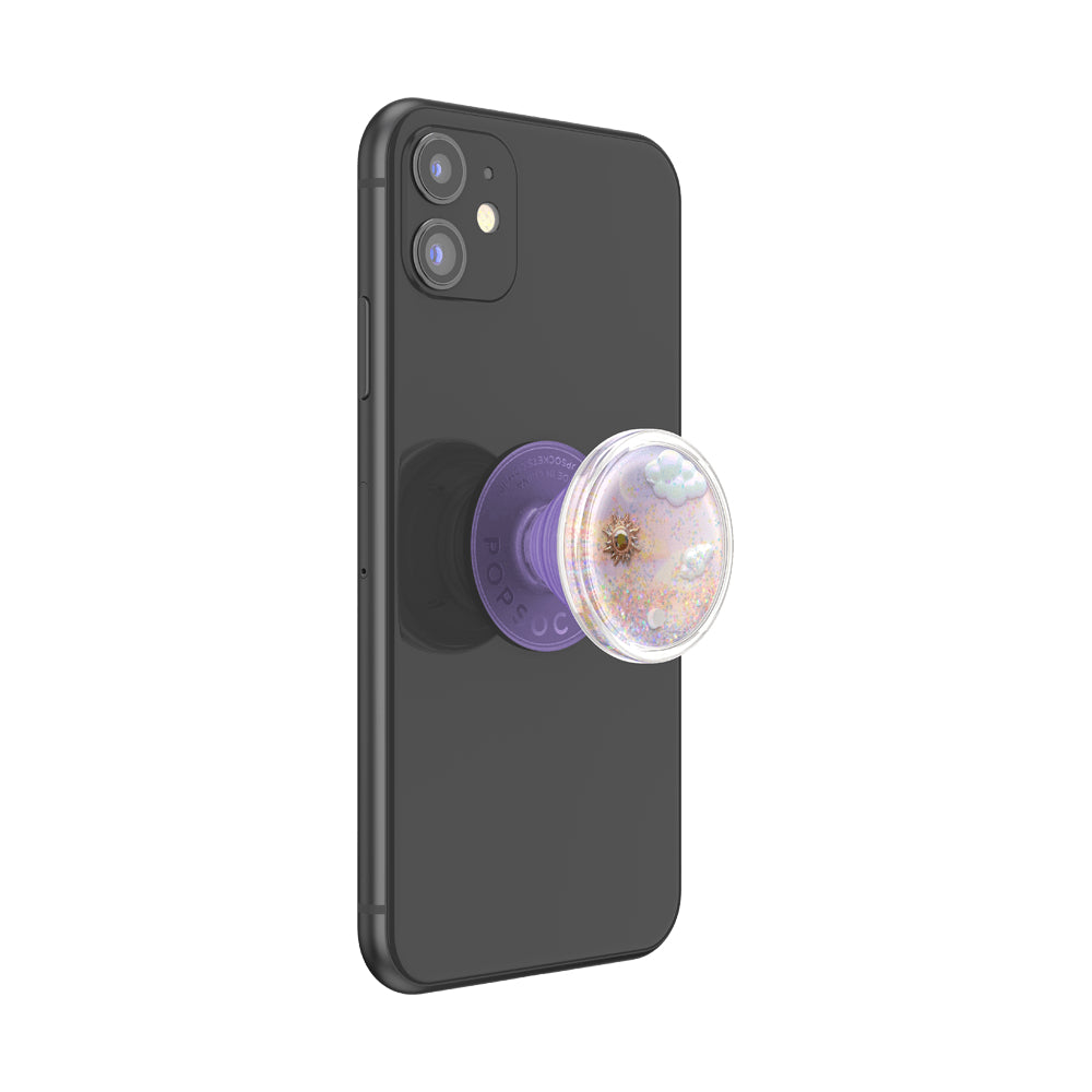 PopSockets PopGrip Premium| Gel Phone Grip &amp; KickStand, Demovable Deusable Washable, Works with  Smooth Hard Plastic Case, Easy Remove Top for Wireless Charging - Dreamy Whirl