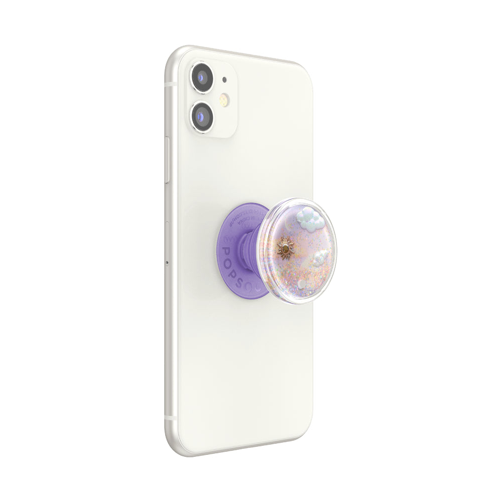 PopSockets PopGrip Premium| Gel Phone Grip &amp; KickStand, Demovable Deusable Washable, Works with  Smooth Hard Plastic Case, Easy Remove Top for Wireless Charging - Dreamy Whirl