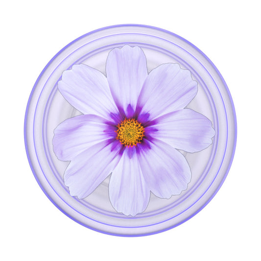 PopSockets PopGrip Plant| Gel Phone Grip & KickStand, Pemovable Peusable Washable, Works with  Smooth Hard Plastic Case, Easy Remove Top for Wireless Charging - Purple Cosmo