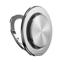 PopSockets MagSafe Kick-Out Grip & Stand| Magnetic Pop-up Phone Grip, Stable Stand, 360° Rotation, for iPhone 17/16/15/14/13/12, Included Adapter Ring for non-MagSafe Phones & Cases - Silver