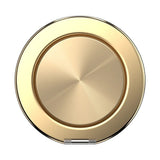 PopSockets MagSafe Luxe Kick-Out Grip & Stand| Magnetic Pop-up Phone Grip, Stable Stand, 360° Rotation, for iPhone 17/16/15/14/13/12, Included Adapter Ring for non-MagSafe Phones & Cases - Gold