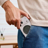 PopSockets MagSafe Low-Pro Grip & Stand, Magnetic Phone Grip & Kickstand for MagSafe-Compatible iPhone Cases, Low-Profile Design, Hands-Free Viewing & Secure Grip, Gunmetal