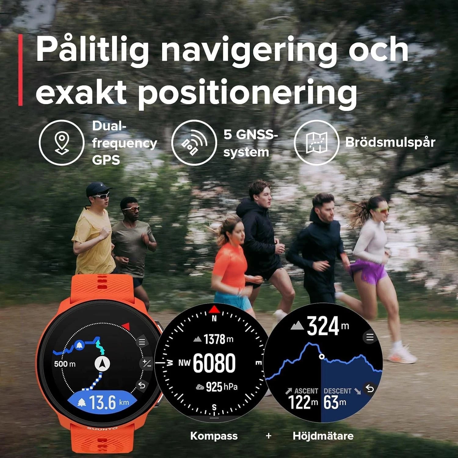 SUUNTO Run Coral Orange