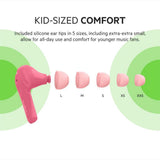 Belkin SOUNDFORM NANO True Wireless Earbuds for KIDS - Bluetooth In-Ear KID FRIENDLY w/ Volume Limiter & Touch Control, 24HRS Battery, for Apple iPhone/iPad, Samsung/Huawei, Tablets & Laptops - Pink