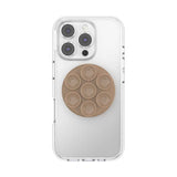 PopSockets MagSafe Suck-Up 3-in-1 Grip Stand Mount| Magnetic Phone Holder, Strong Hold on Mirrors & Flat Surfaces for, iPhone 17/16/15/14/13/12, Adapter Ring for non-MagSafe Phones & Cases - Latte