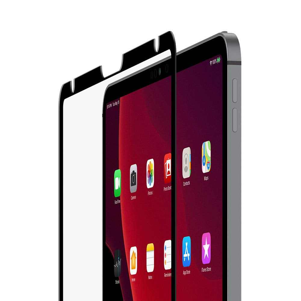 Belkin Screenforce Trueprivacy Ipad Pro 12.9" Screen Protector - Ultra Thin With Full Screen Protection, 2-Way Side Filter, Removable & Reusable, Easy Install - For Ipad Pro 12.9" (4Th/3Rd Gen)