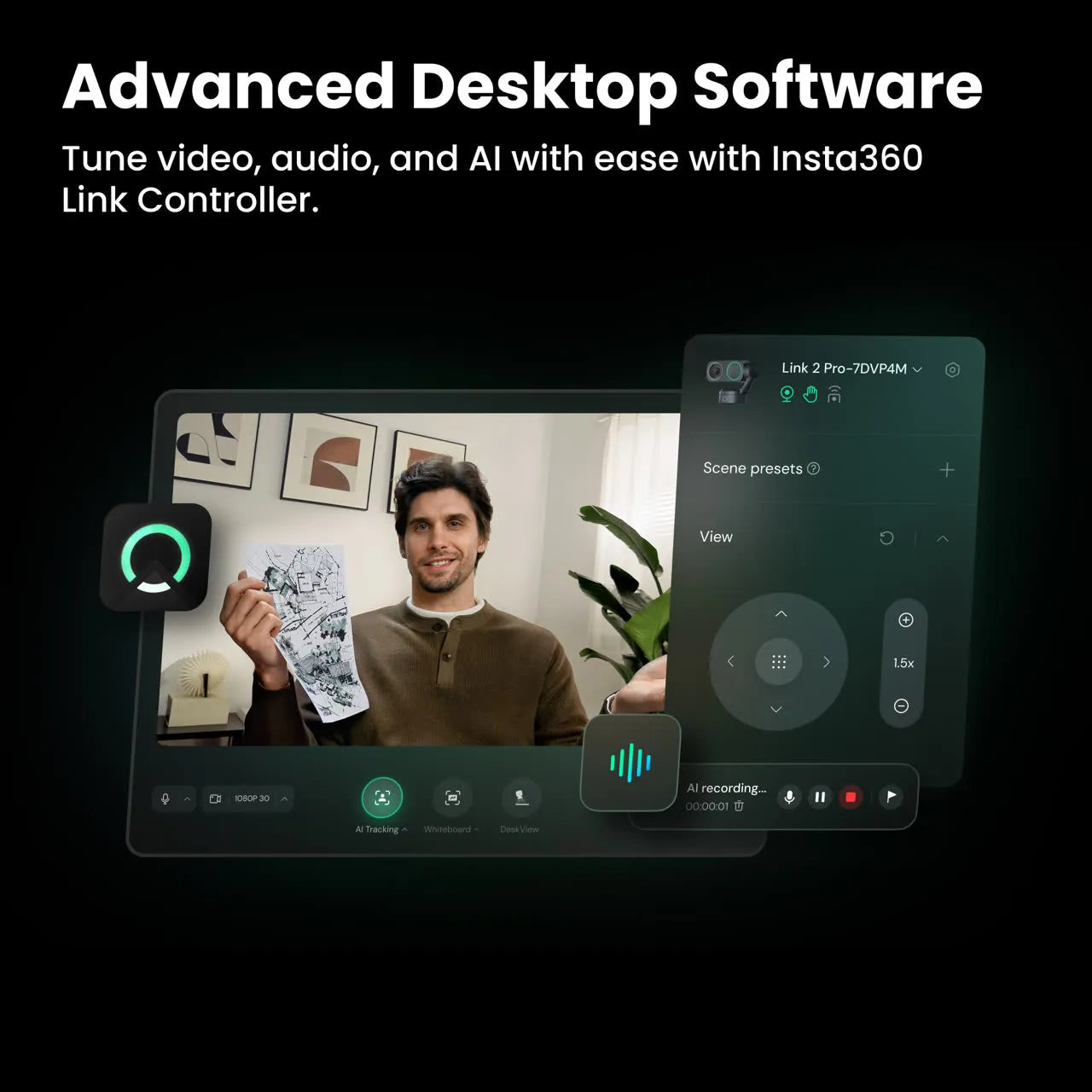 Insta360 Link 2C Pro