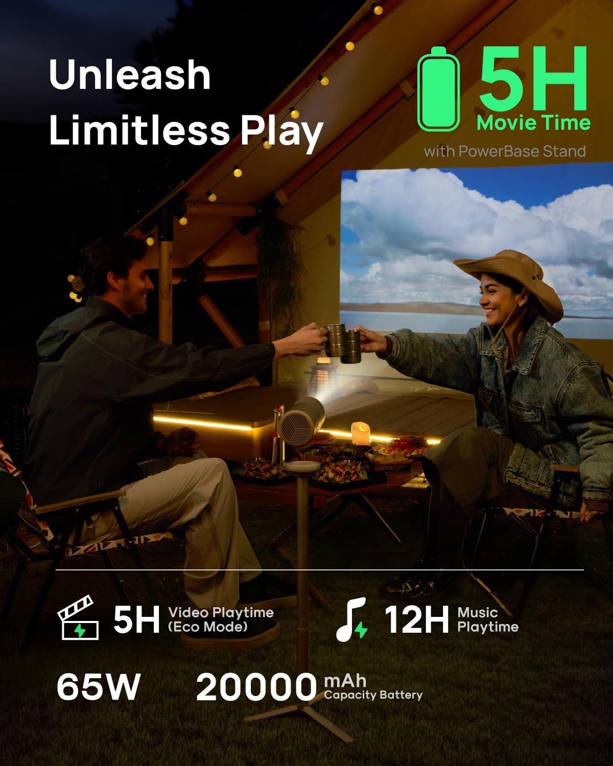 MoGo 4 with PowerBase Stand