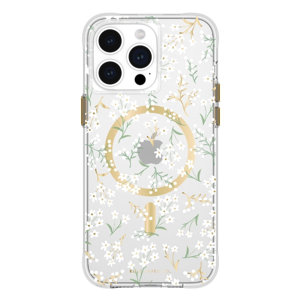 RIFLE PAPER CO. iPhone 15 Pro Max Case with Magsafe - Petite Fleurs