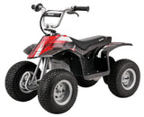Razor Dirt Quad Bike 4-Wheel Electric Quad Bike, Power 500W Motor, 13Km/Hr Speed, 12" Tires,  Great for Off Road, Strong & Sturdy, Rechargeable, Battery Operated, For 8+ Age - Black