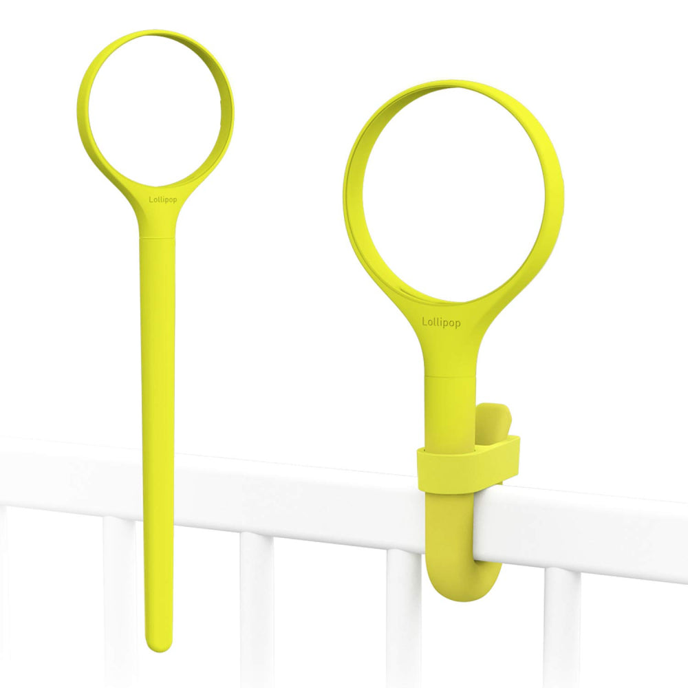 جهاز مراقبة الأطفال بالفيديو عالي الدقة بتقنية الواي فاي من لوليبوب - مجموعة ملحقات خارجية قابلة للتبديل 20 سم - فستقي