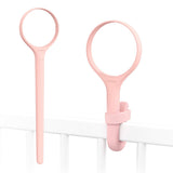 جهاز مراقبة الأطفال بالفيديو عالي الدقة بتقنية الواي فاي من لوليبوب - مجموعة ملحقات خارجية قابلة للتبديل 20 سم - لون حلوى القطن