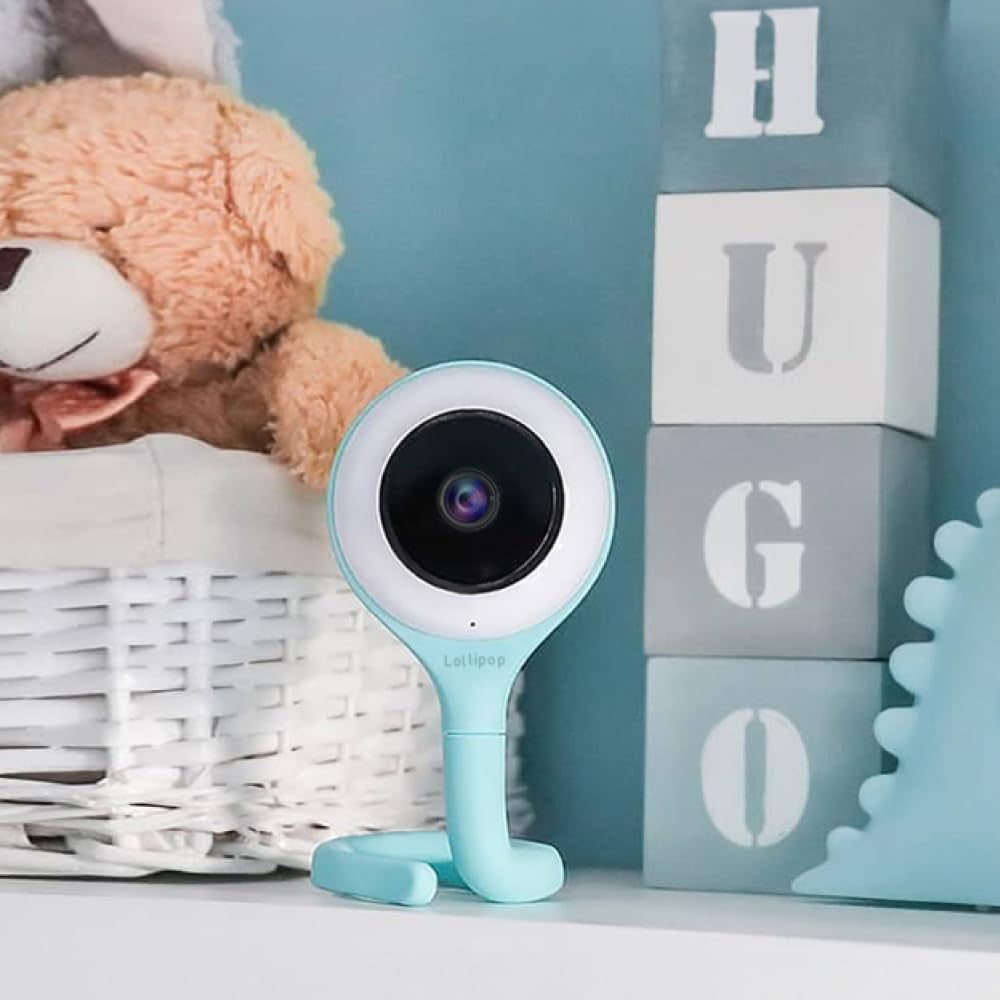 LOLLIPOP HD WiFi Video Baby Monitor - Accessories SET Exchangeable Outer 30cm - Turquoise