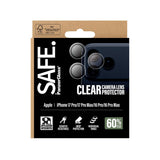 Safe by PanzerGlass iPhone 17 Pro Max / 17 Pro / 16 Pro Max / 16 Pro Camera Lens Protector Hoops, Rings w/ High Clarity, Anti-Scratch Anti-Fingerprint, No Image Distortion, Easy Install, Transparent