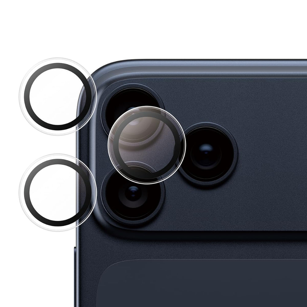 Safe by PanzerGlass iPhone 17 Pro Max / 17 Pro / 16 Pro Max / 16 Pro Camera Lens Protector Hoops, Rings w/ High Clarity, Anti-Scratch Anti-Fingerprint, No Image Distortion, Easy Install, Transparent