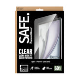 Safe by PanzerGlass Clear Screen Protector for iPad Air 11" M3/M2| Full Screen Tempered Glass, Drop Scratch Protection, Anti-Fingerprint, No Bubbles w/ Easy Install Tool - Clear