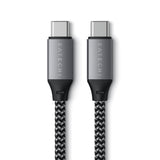 SATECHI USB-C to USB-C Short Cable 25cm - Gray