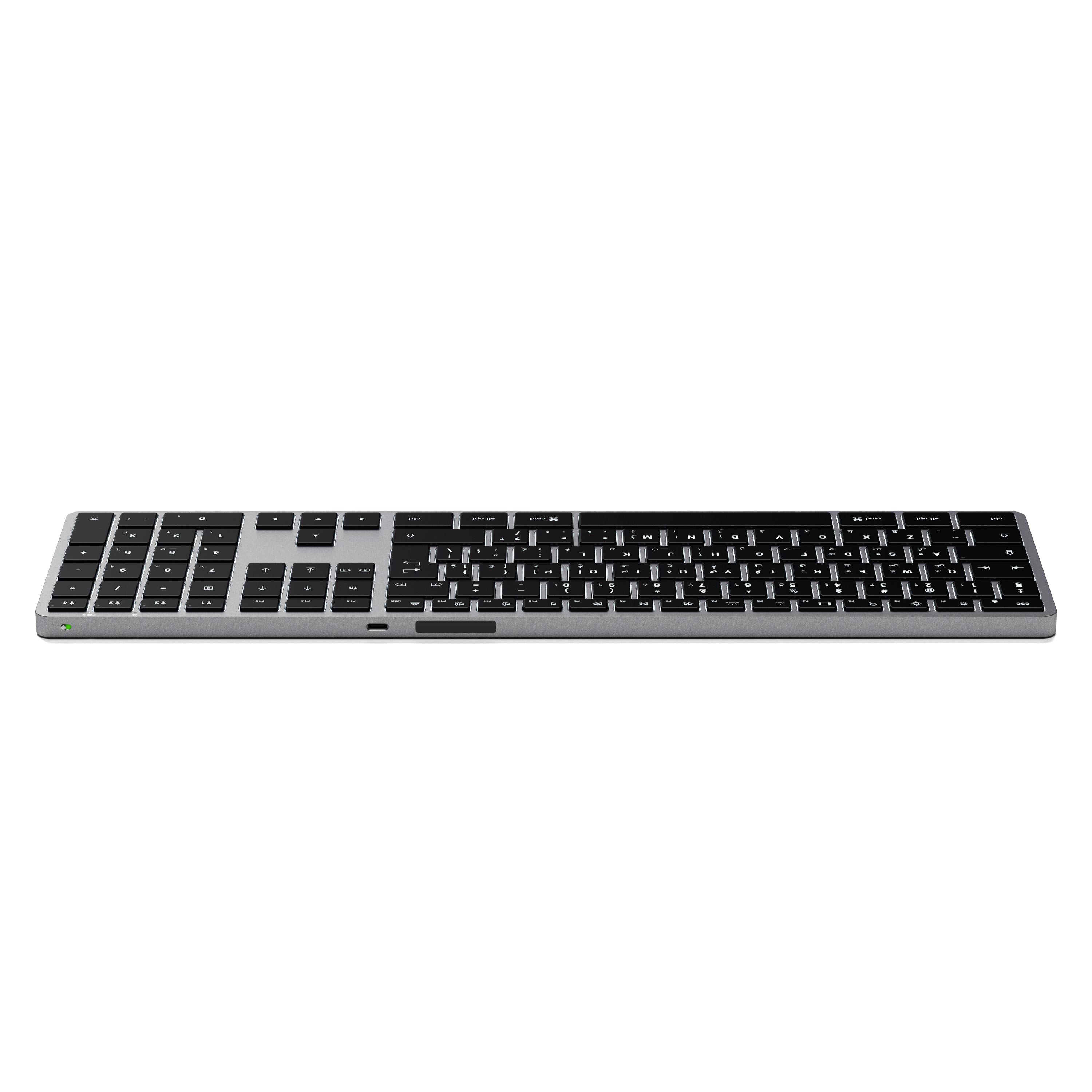 SATECHI Slim X3 Bluetooth Keyboard Arabic