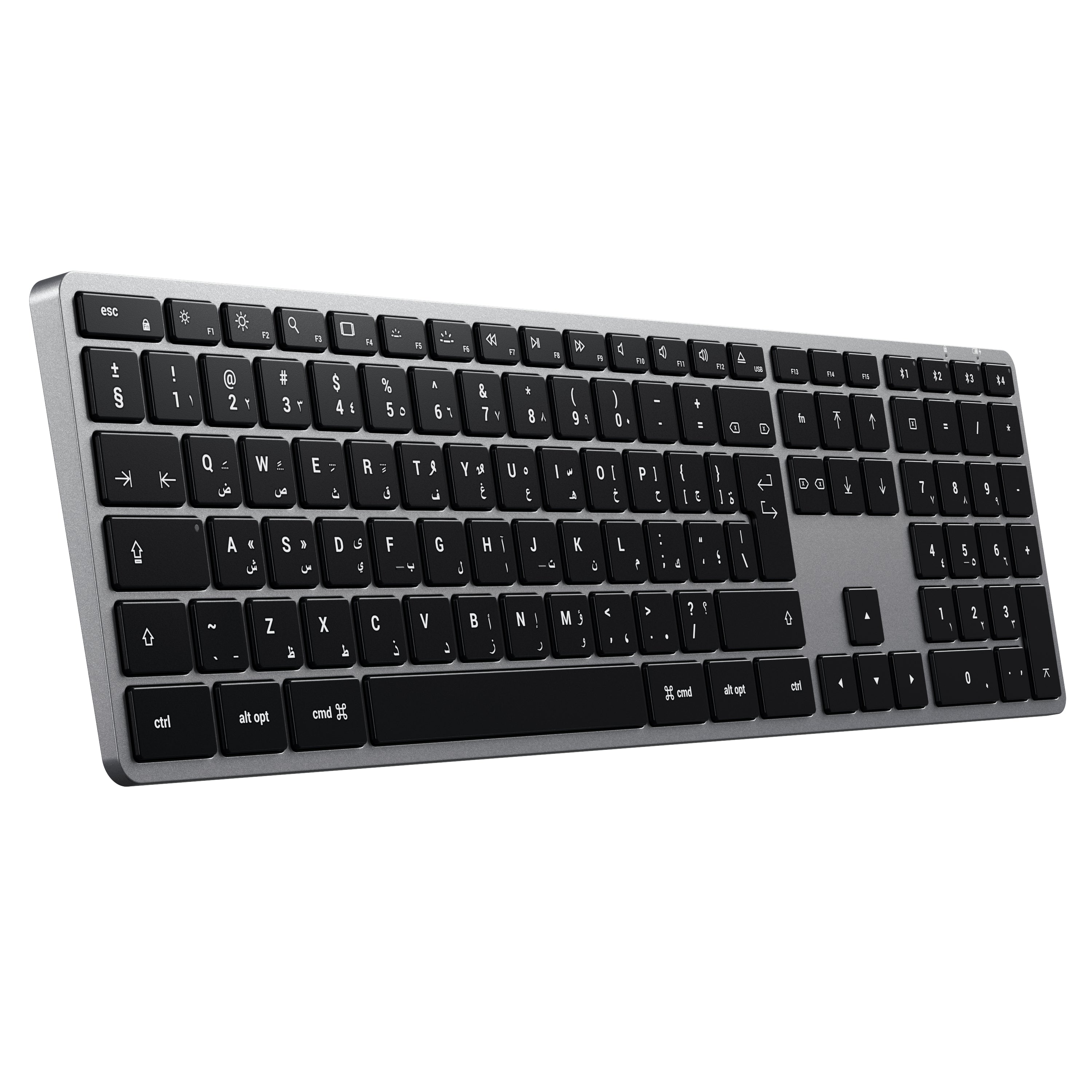 SATECHI Slim X3 Bluetooth Keyboard Arabic