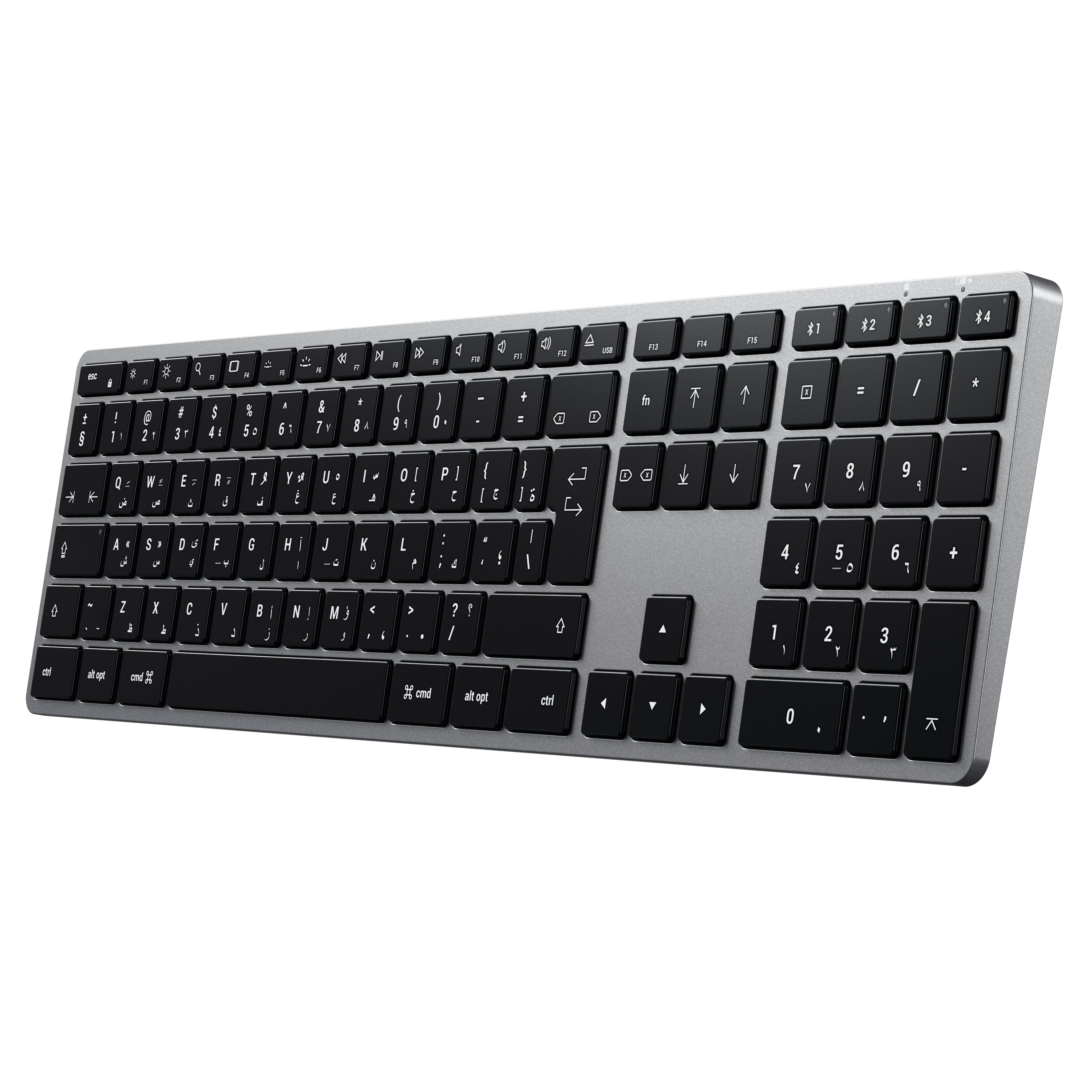 SATECHI Slim X3 Bluetooth Keyboard Arabic
