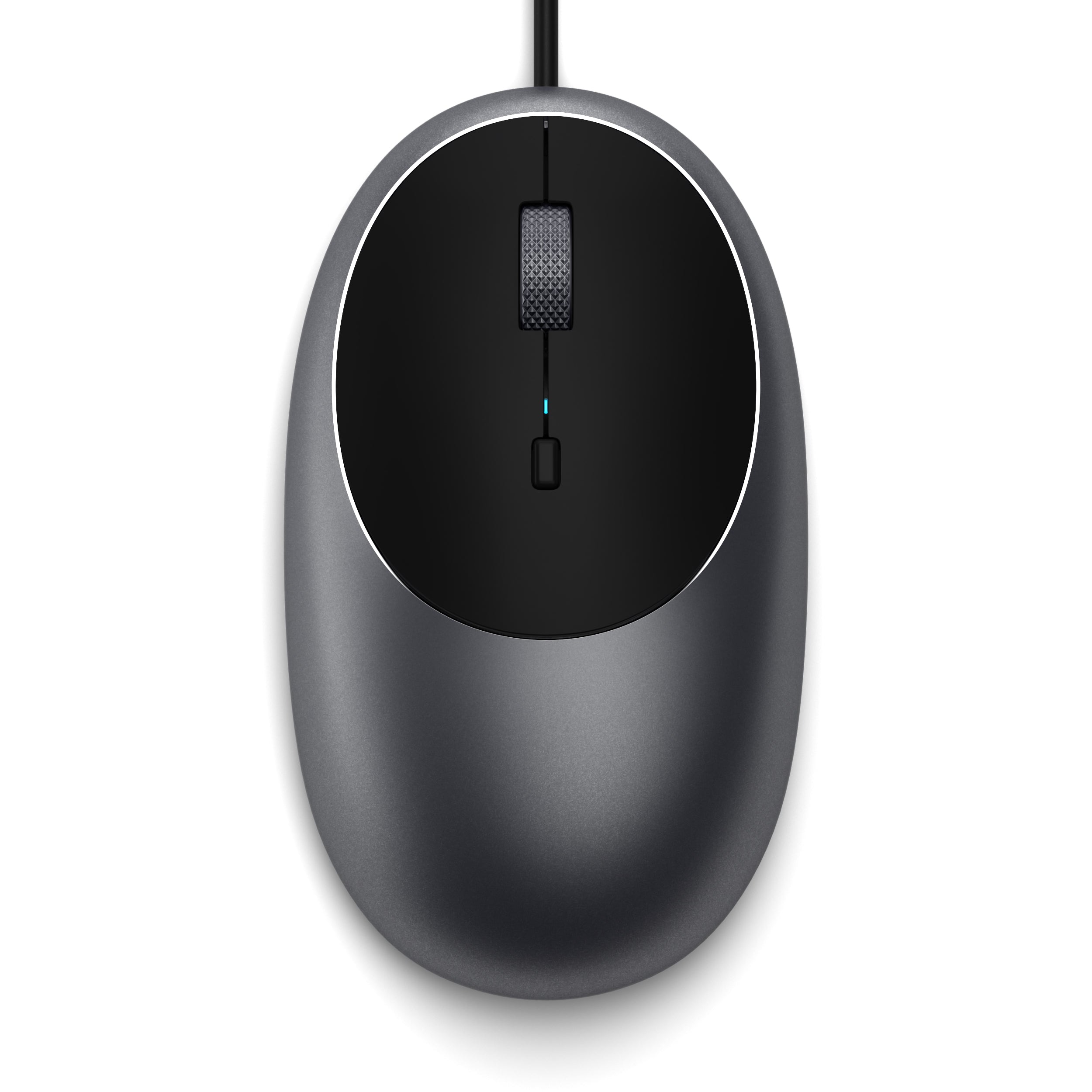 Satechi C1 USB-C Wired Mouse 1.5M| Lag-Free, Fast and Precise, No-Charging Wired Mouse, for Macbook Pro, Air, Laptops, Desktops, Tablets, Space Grey
