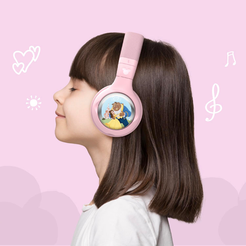 StoryPhones StoryShield Disney Magical Tales | Walt Disney Beauty and the Beast, Audio Story Disc, Screen-Free Kids Audio, Ages 3+