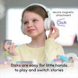 StoryPhones StoryShield Disney Magical Tales | Walt Disney Beauty and the Beast, Audio Story Disc, Screen-Free Kids Audio, Ages 3+