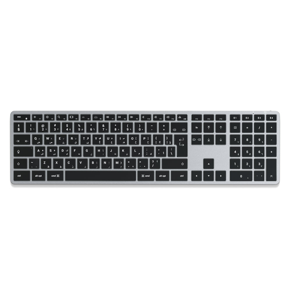 SATECHI Slim X3 Bluetooth Keyboard Arabic