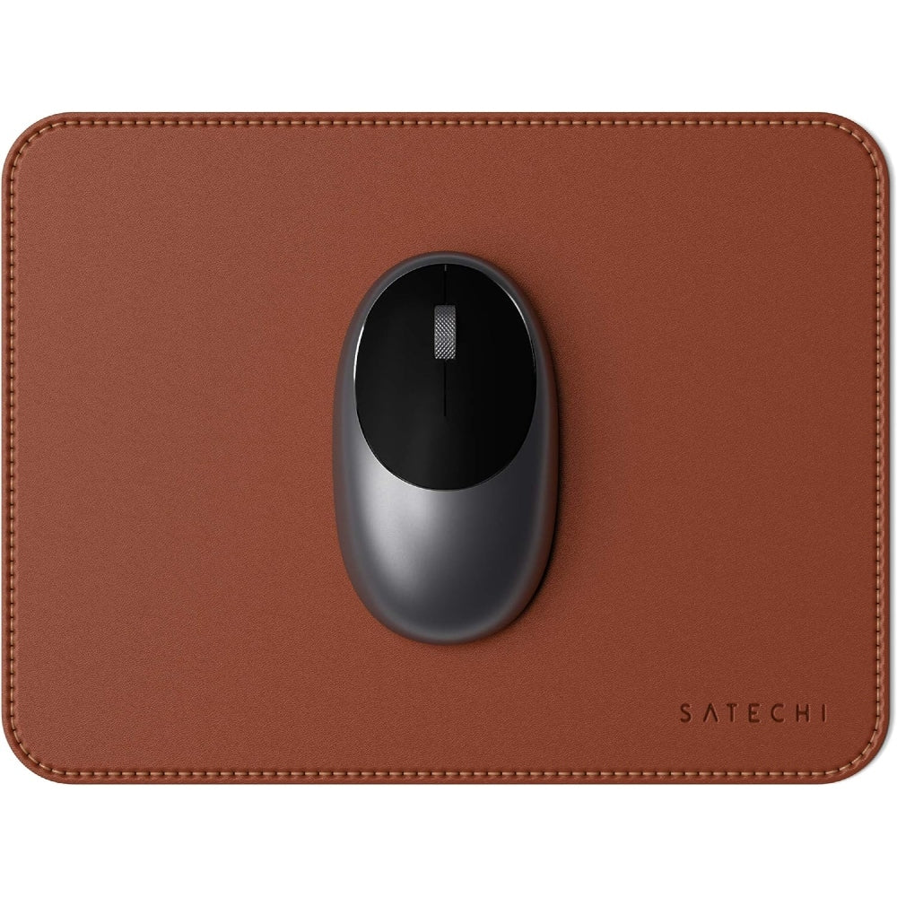 SATECHI Eco Leather Mouse Pad - Brown