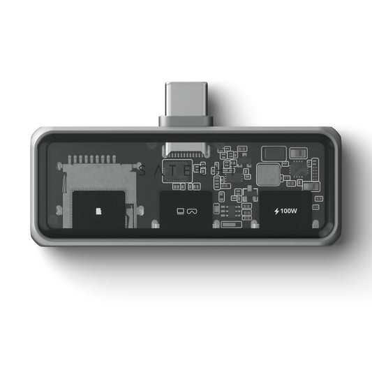 SATECHI Hub Mobile XR Hub with MicroSD Reader Space Gray