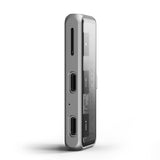 SATECHI Hub Mobile XR Hub with MicroSD Reader Space Gray