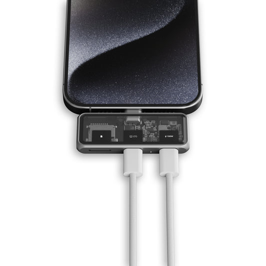 SATECHI Hub Mobile XR Hub with MicroSD Reader Space Gray