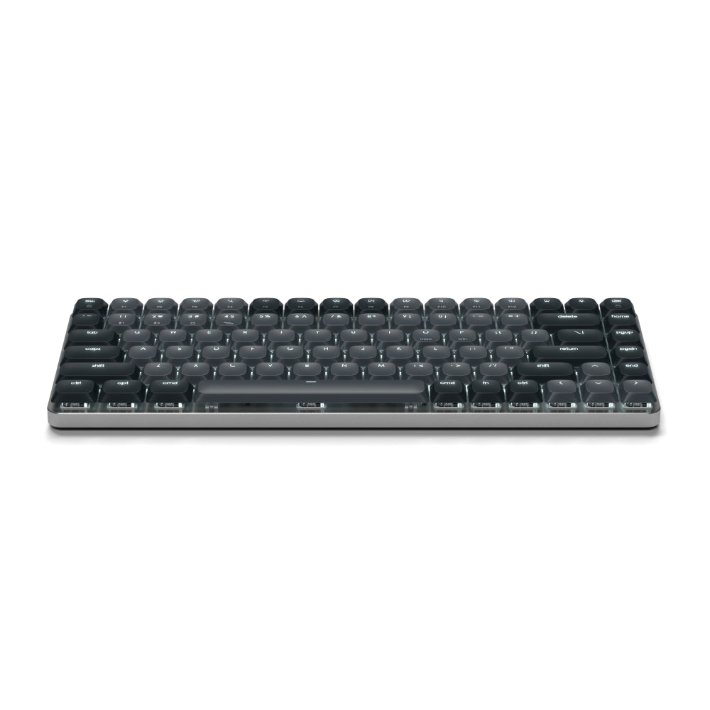 SATECHI Keyboard Sm1 Slim Mechanical Backlit Bluetooth Keyboard Dark