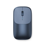 Satechi Slim EX Wireless Mouse, Bluetooth 5.3 & 2.4GHz USB-C Wireless Mouse, Quiet Clicks, Precision Scroll Wheel, USB-C Rechargeable, Aluminum, Compatible with Mac, Windows, iPad & iPhone, Indigo