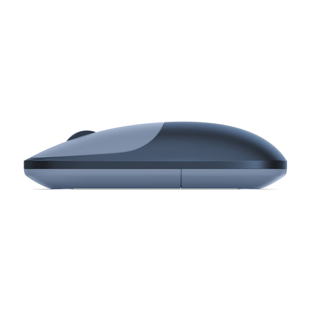 Satechi Slim EX Wireless Mouse, Bluetooth 5.3 & 2.4GHz USB-C Wireless Mouse, Quiet Clicks, Precision Scroll Wheel, USB-C Rechargeable, Aluminum, Compatible with Mac, Windows, iPad & iPhone, Indigo
