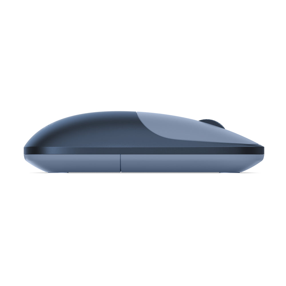 Satechi Slim EX Wireless Mouse, Bluetooth 5.3 & 2.4GHz USB-C Wireless Mouse, Quiet Clicks, Precision Scroll Wheel, USB-C Rechargeable, Aluminum, Compatible with Mac, Windows, iPad & iPhone, Indigo