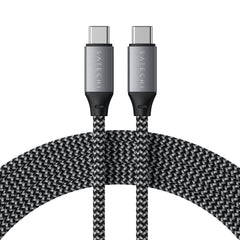 SATECHI USB-C to USB-C 100W Braided Charging 2Meter Cable - Grey