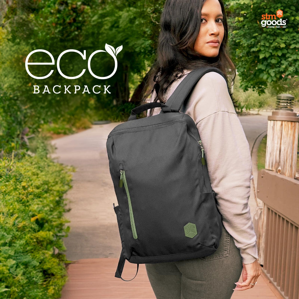 STM Eco Backpack 16 Inch Black