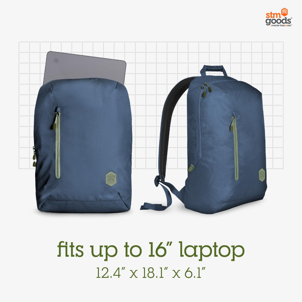 STM Eco Backpack 16 Inch Black