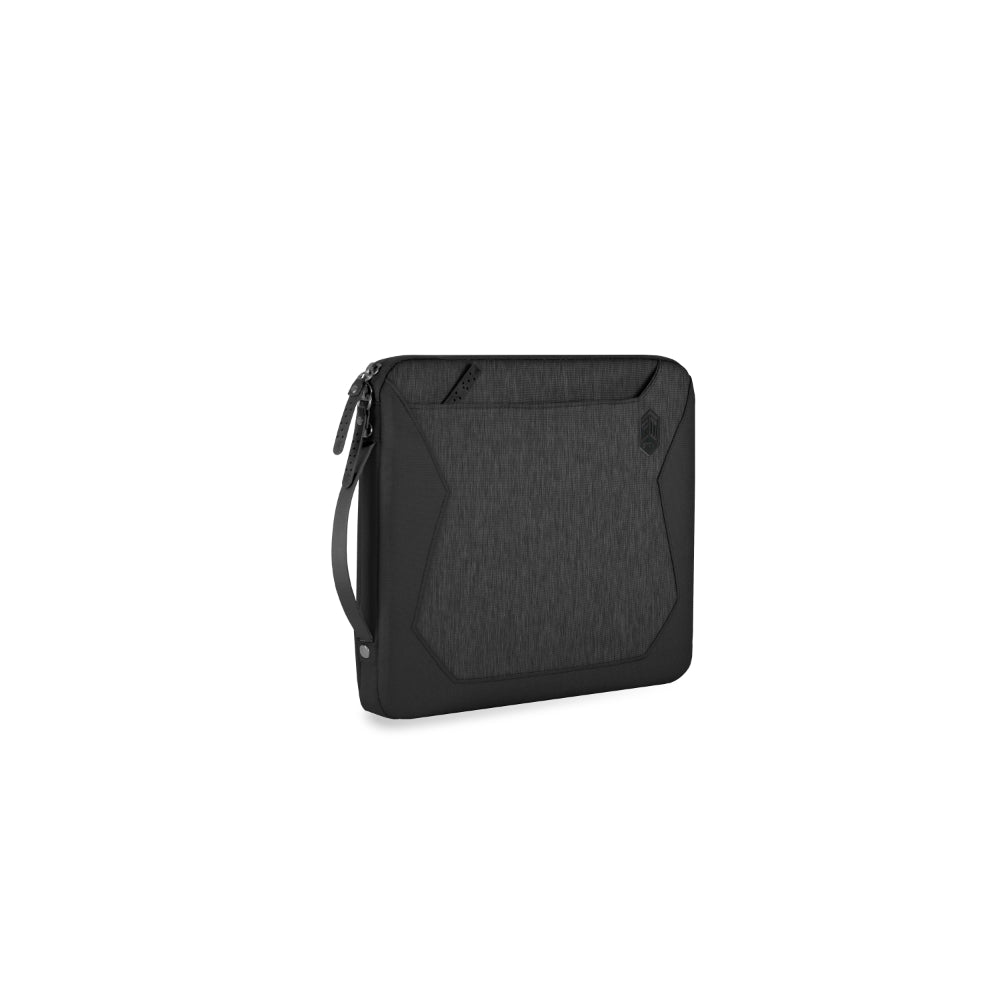 STM MYTH Sleeve 360 Impact Protection Sleeve Water Repellant Custom Molder Zipper Pull Detachable Shoulder Strap for Apple MacBook Air Pro 15 16 and similar size Laptops Black DXB.NET