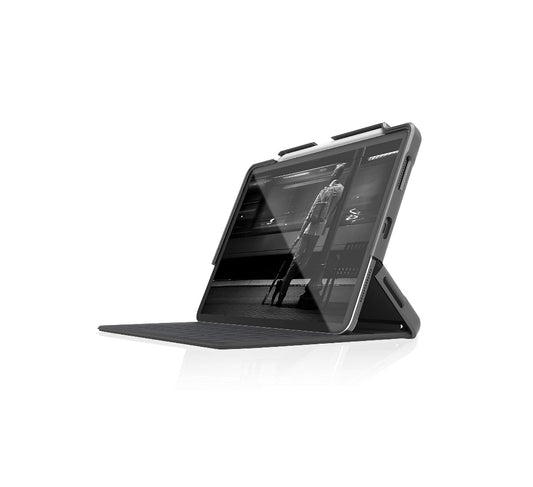 غطاء STM Dux لجهاز iPad Pro 11 2018 AP - أسود