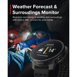 Suunto Vertical Solar GPS Adventure Watch| 49mm Size Matrix Display, Solar Charging, Offline Maps, Dual-Band GPS, 115+ Sport Modes, 100m Water Resistant, Stainless Steel, All Black