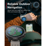 Suunto Vertical Solar GPS Adventure Watch| 49mm Size Matrix Display, Solar Charging, Offline Maps, Dual-Band GPS, 115+ Sport Modes, 100m Water Resistant, Stainless Steel, Sand