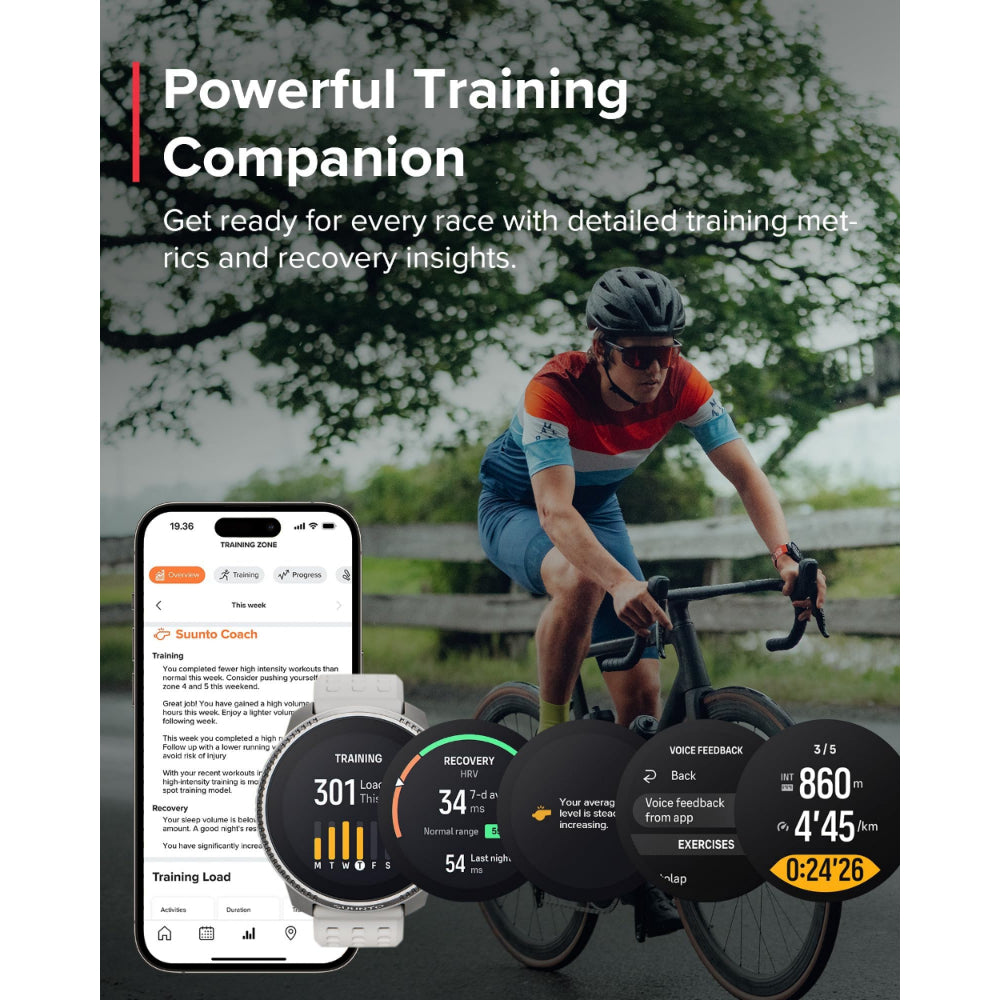 Suunto Race S GPS Sports Watch| 45mm Size AMOLED Display, Offline Maps, HRV Recovery, 95+ Sport Modes, Titanium Grade 5 Bezel,Canary